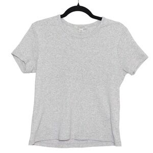 All Saints Heather Gray Short Sleeve Tee